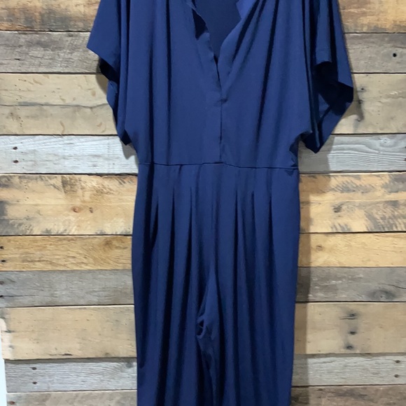 Gap (M) kimono sleeve, cropped, jumpsuit. - Picture 5 of 10